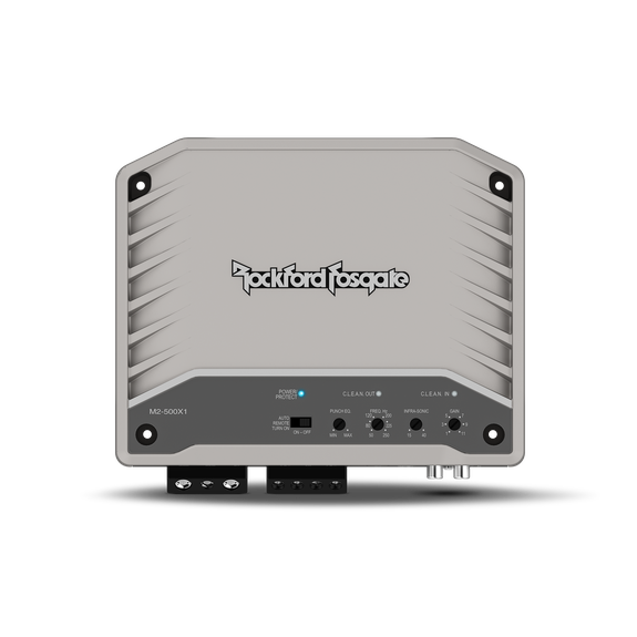Rockford Fosgate M2-500X1 amplifier front