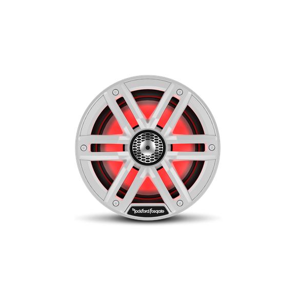 Rockford Fosgate M2-65 6.5" Color Optix Marine 2-Way Speakers White Pair image 2