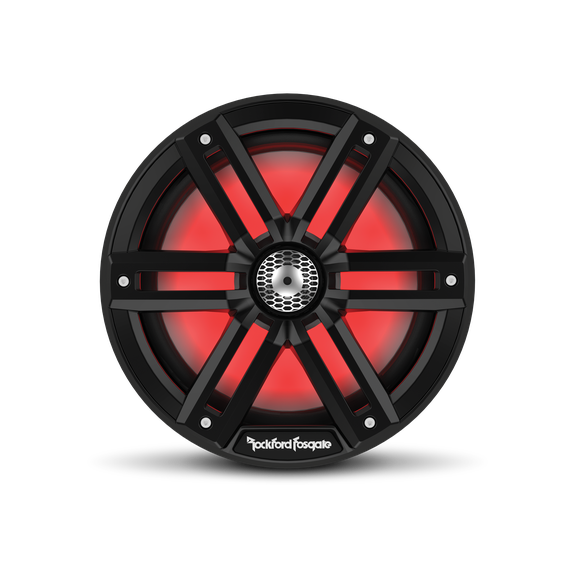 Rockford Fosgate M2-8B 8" Color Optix Marine 2-Way Speakers Black Pair image 2
