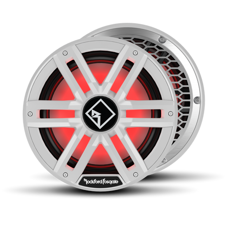 Rockford Fosgate M2D4-12S Color Optix 12 Inch DVC 4 Ohm Multicolor LED Marine Subwoofer