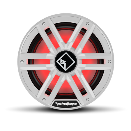 Rockford Fosgate M2D4-12S Color Optix 12 Inch DVC 4 Ohm Multicolor LED Marine Subwoofer
