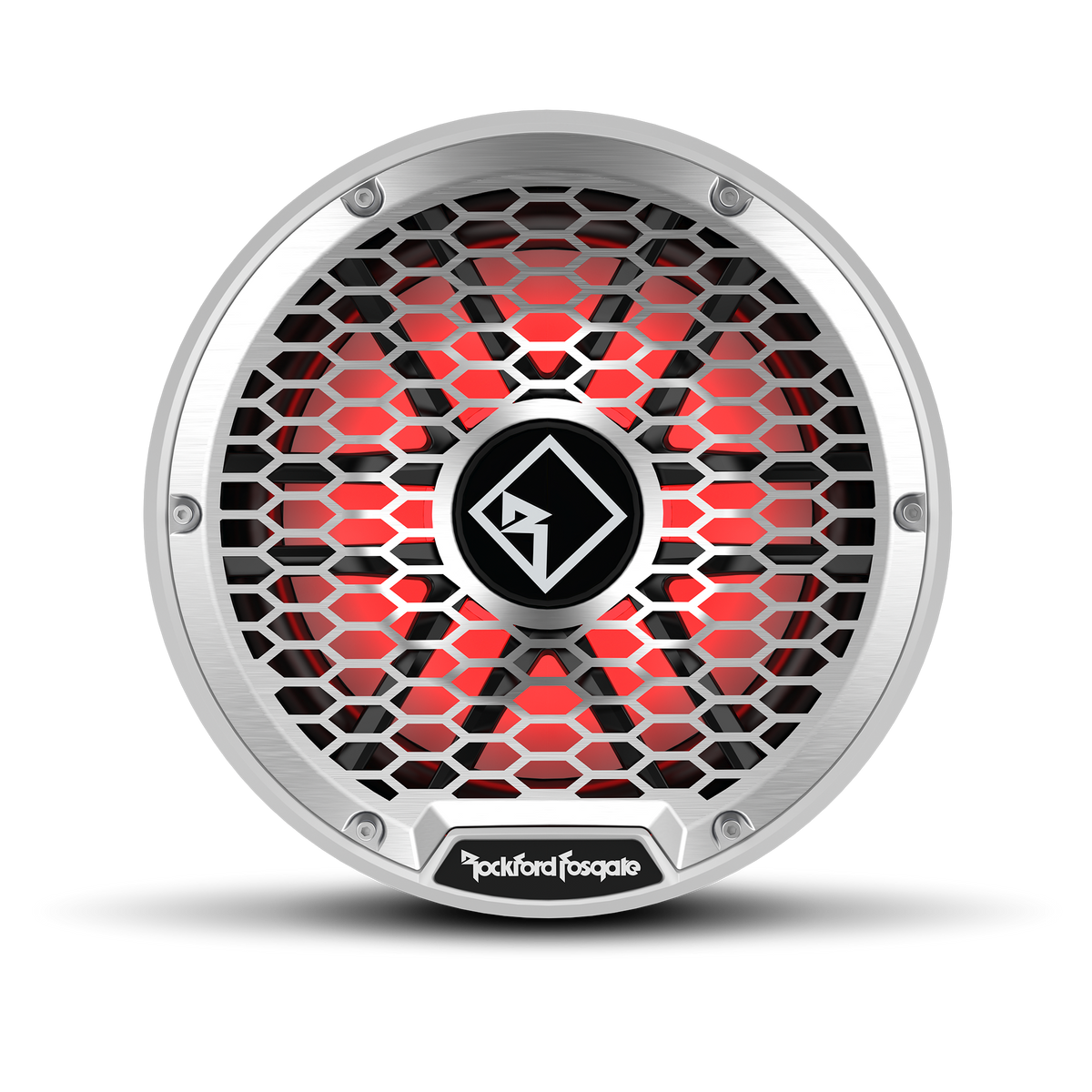 Rockford Fosgate M2D4-12S Color Optix 12 Inch DVC 4 Ohm Multicolor LED Marine Subwoofer