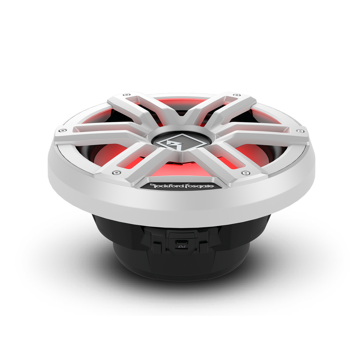 Rockford Fosgate M2D4-12S Color Optix 12 Inch DVC 4 Ohm Multicolor LED Marine Subwoofer
