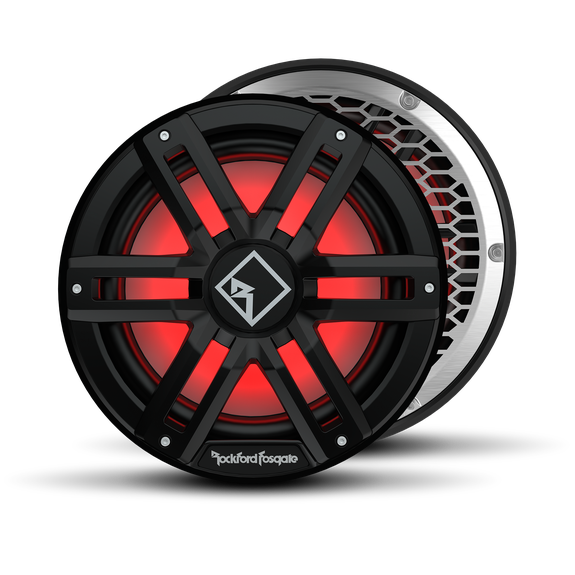 Rockford Fosgate M2D4-12SB 12" DVC 4-Ohm Color Optix Marine Subwoofer Black image 1