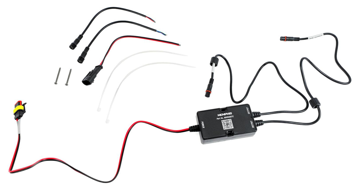 Memphis MXRGBBTC Bluetooth RGB LED controller, product view 3