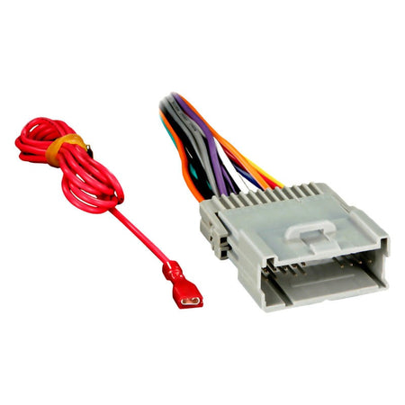 Metra 70-2003 connector and color-coded wiring