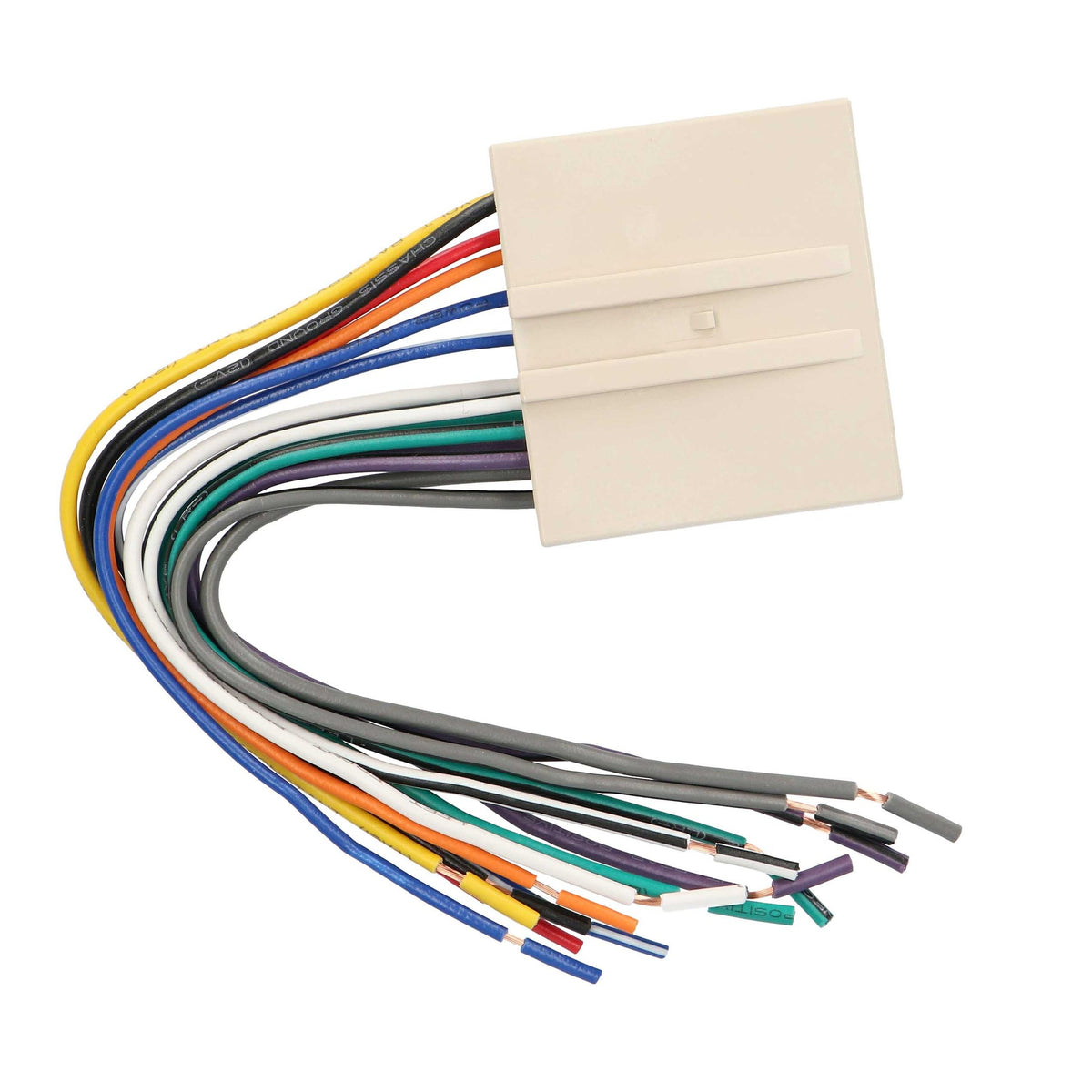 Metra 70-5520 radio wiring harness view 3