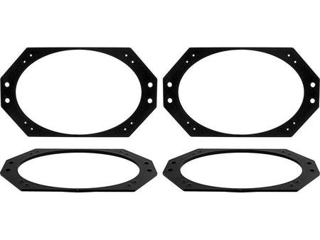 Metra 82-1011 4x6 speaker mounting plate view