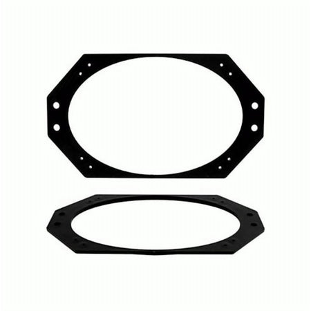 Metra 82-1011 4x6 Jeep Wrangler speaker adapter plates