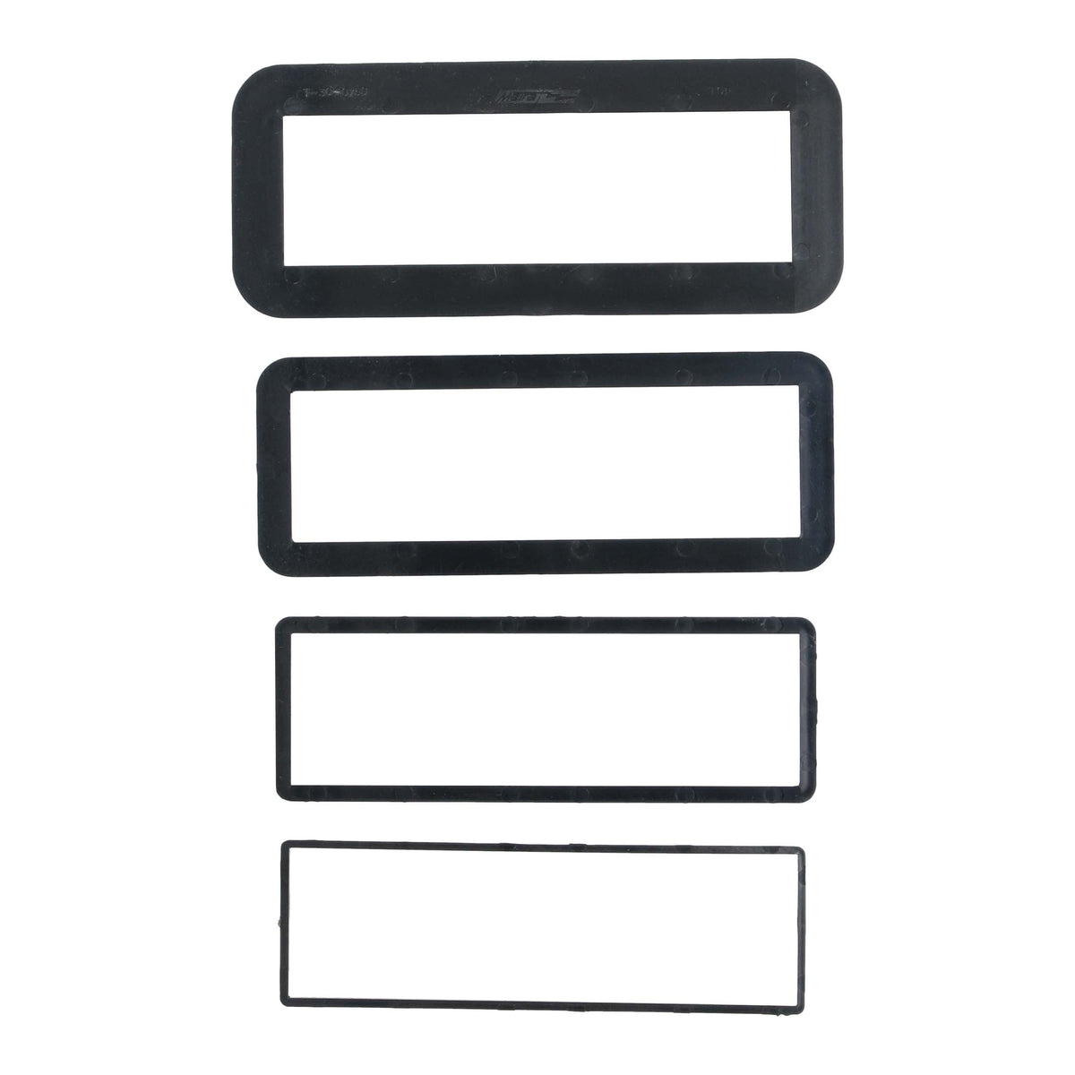 Metra 89-30-0900 four single-DIN trim rings view 3