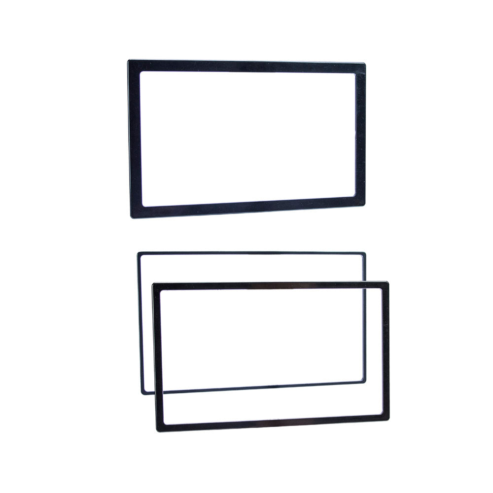 Metra 89-50-0900 Double-DIN Trim Ring 3-Pack - manufacturer view 1