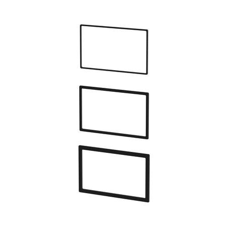 Metra 89-50-0900 Double-DIN Trim Ring 3-Pack - manufacturer view 2
