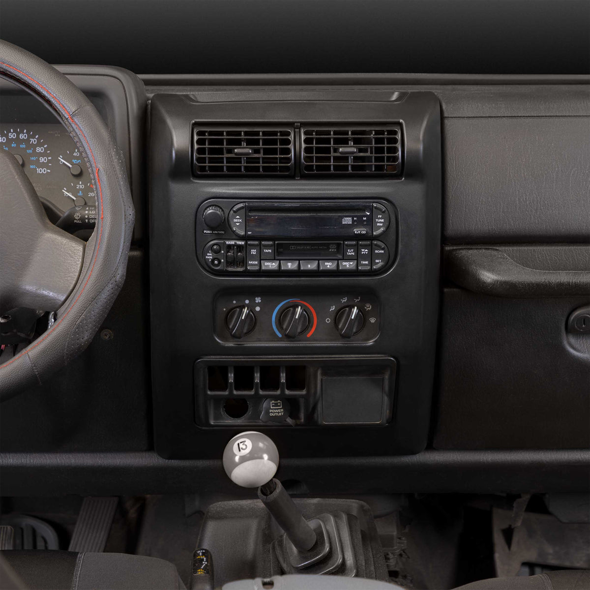 Metra 95-6541 Jeep Wrangler TJ 2003-2006 - manufacturer view 2