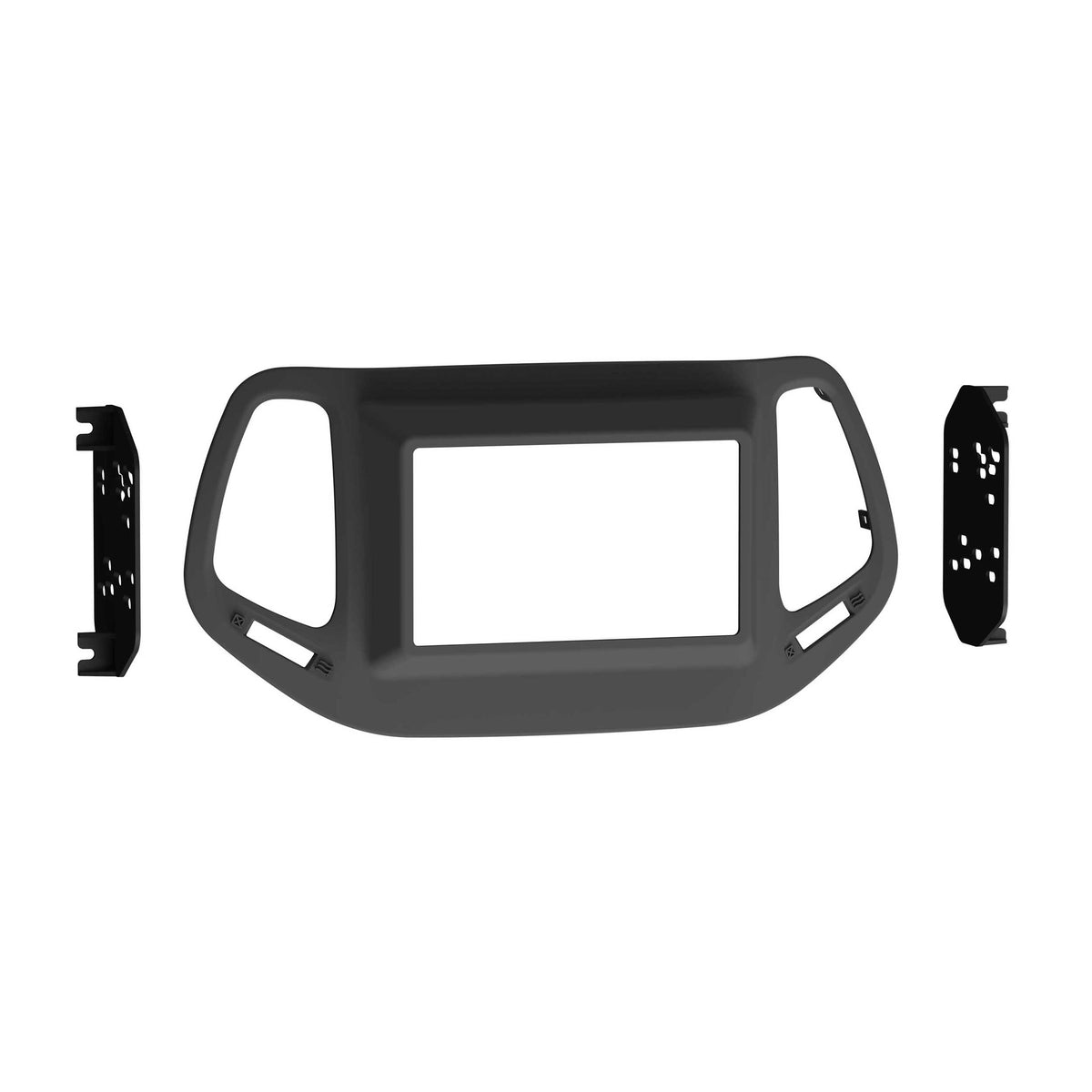 Metra 95-6545B Jeep Compass Double-DIN dash kit, manufacturer view 1