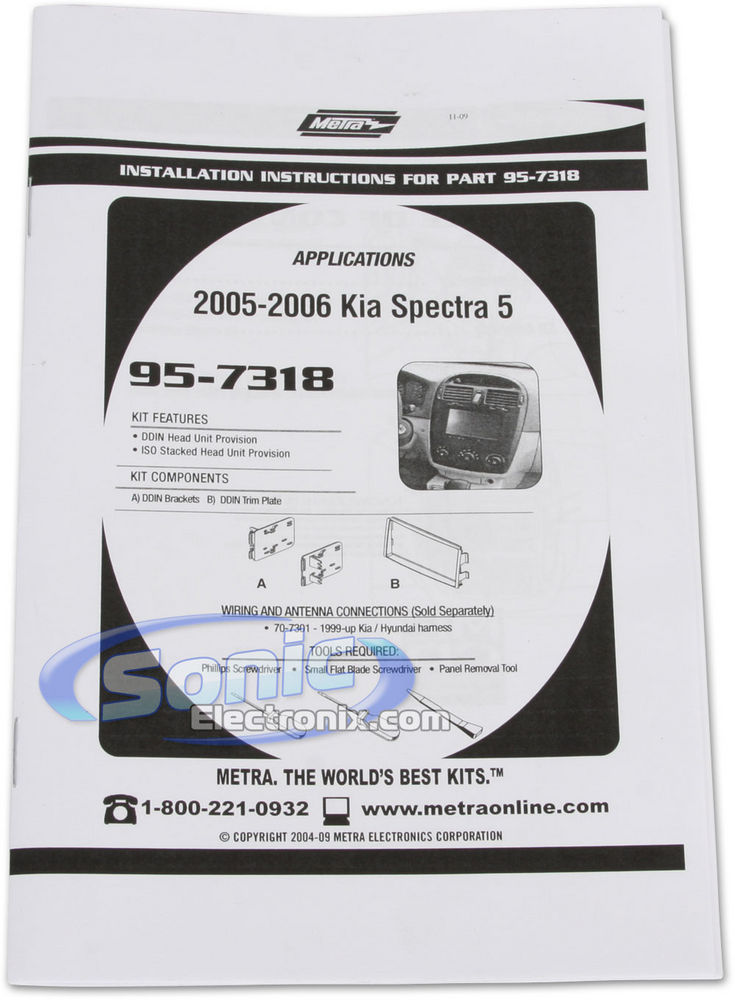 Metra 95-7318 installation instructions