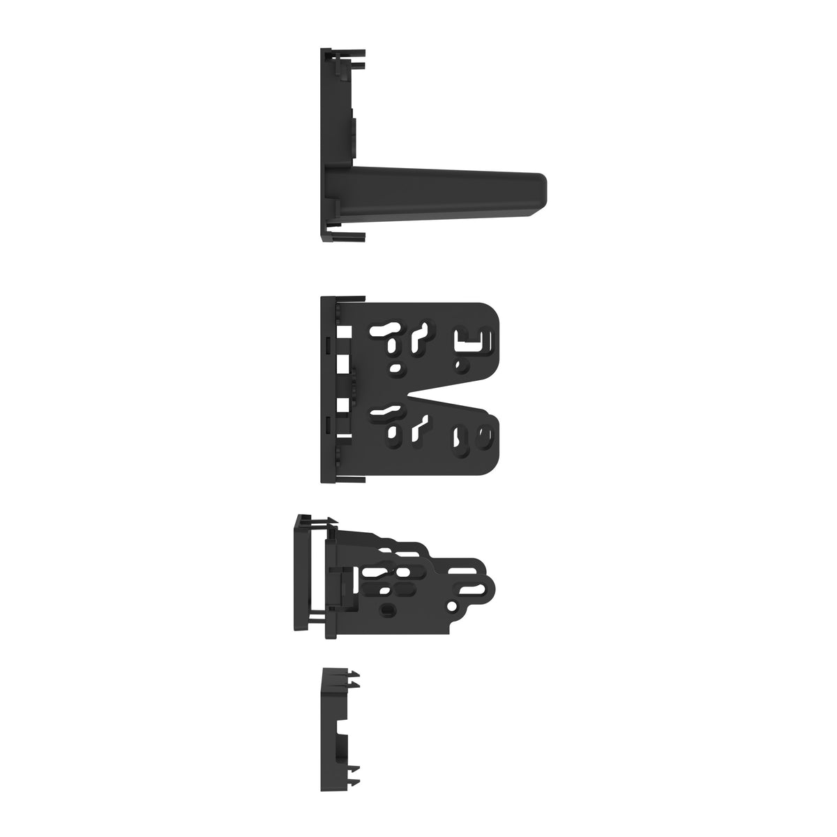Metra 99-2003 kit component side profiles