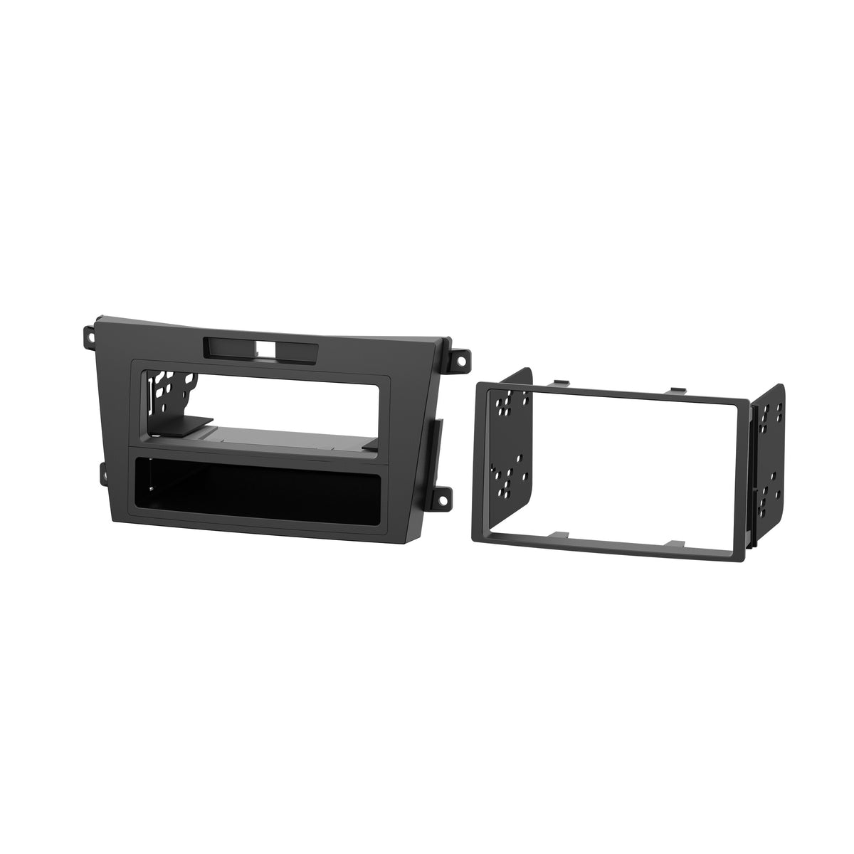 Metra 99-7508 Mazda CX-7 2007-2009 matte black radio dash kit, manufacturer view 2