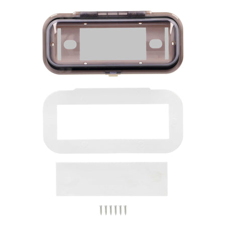 Metra 99-9005 marine radio cover and included mounting parts