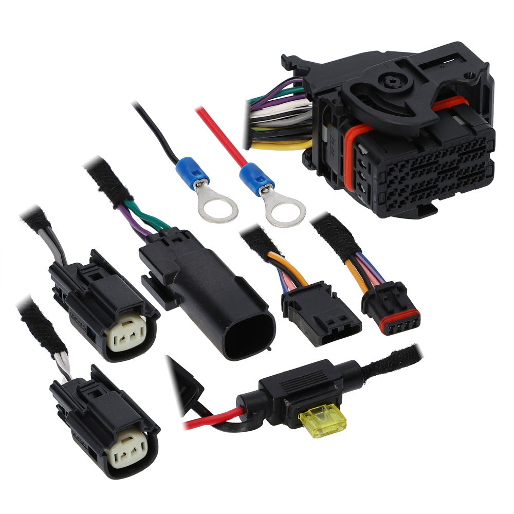 Metra BC-9700P Harley-Davidson police radio wiring package, manufacturer view 1