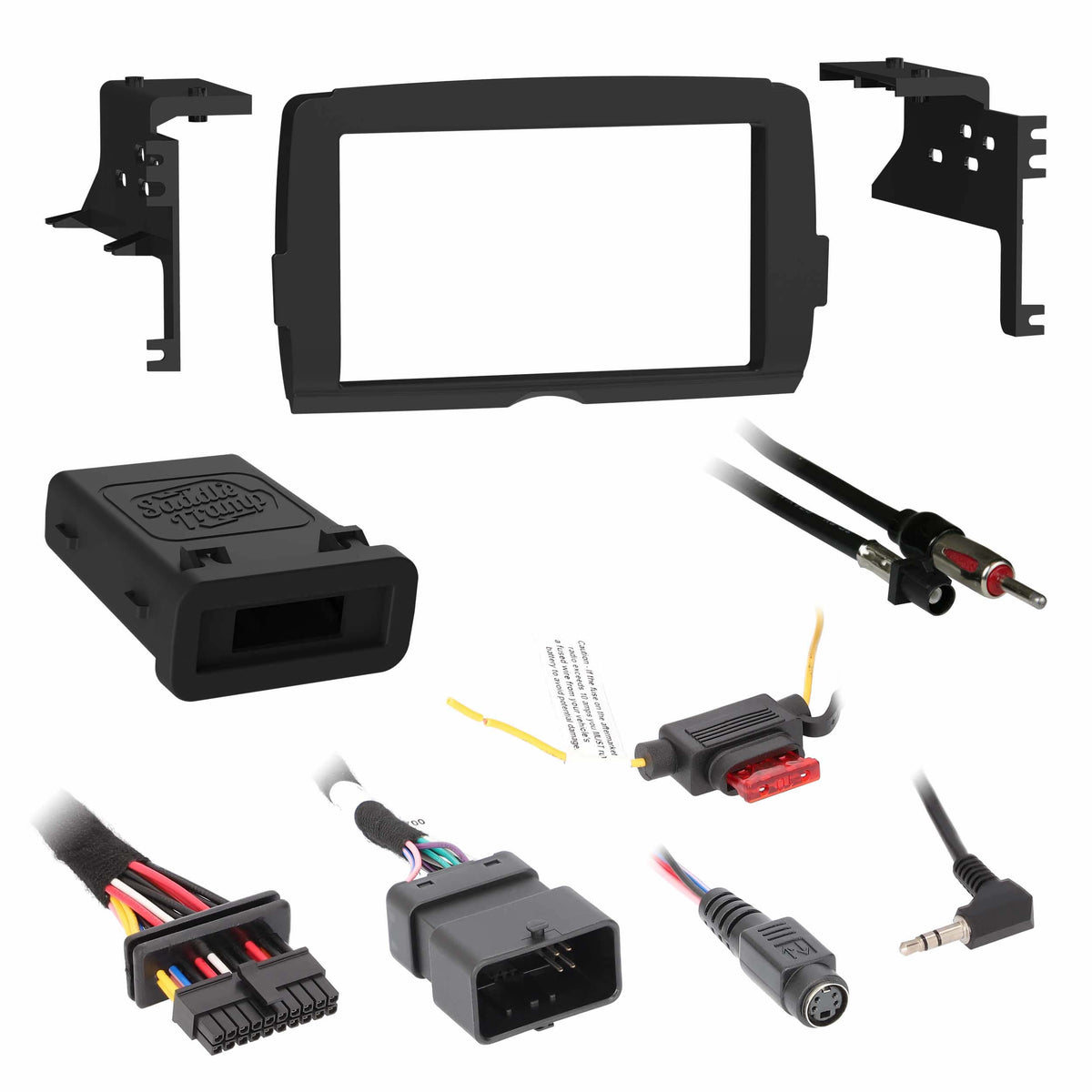 Metra BC-HDR-K1 radio installation kit for Harley-Davidson, manufacturer view 1