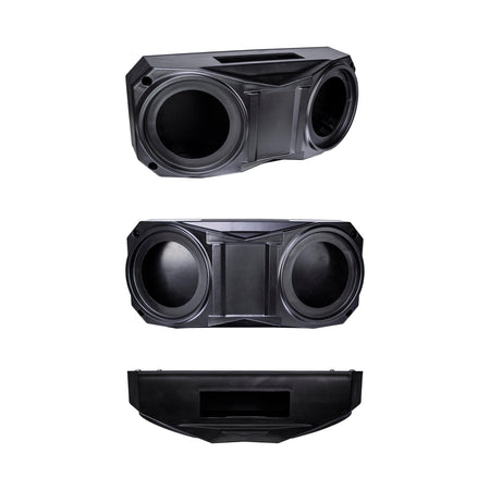Metra OH-DIN01 universal overhead Single-DIN radio and speaker console, manufacturer view 3