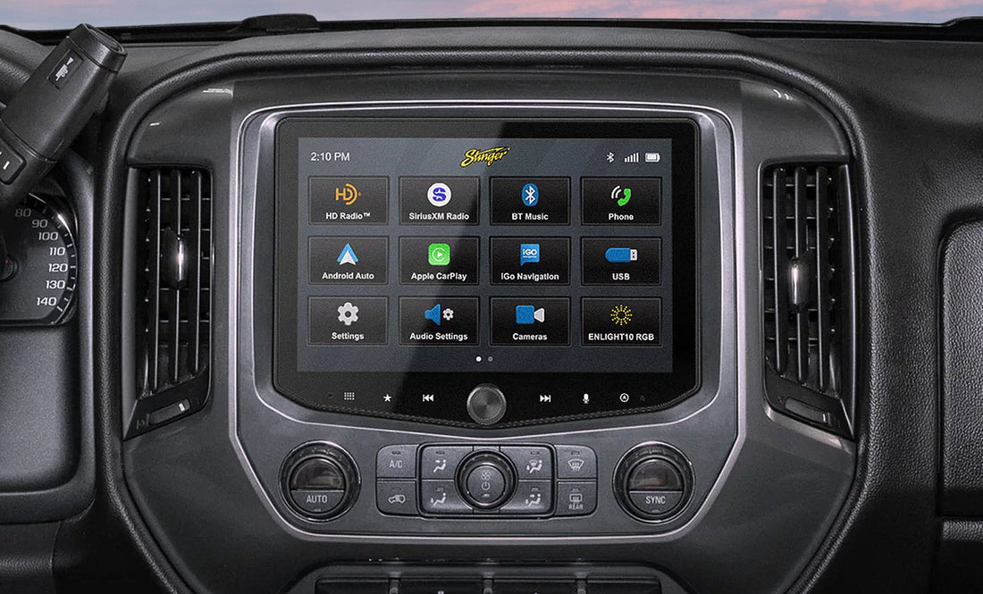 PAC SRK-GM14HX HORIZON10 / HEIGH10 Integration Kit for 2014-2018 GM Trucks