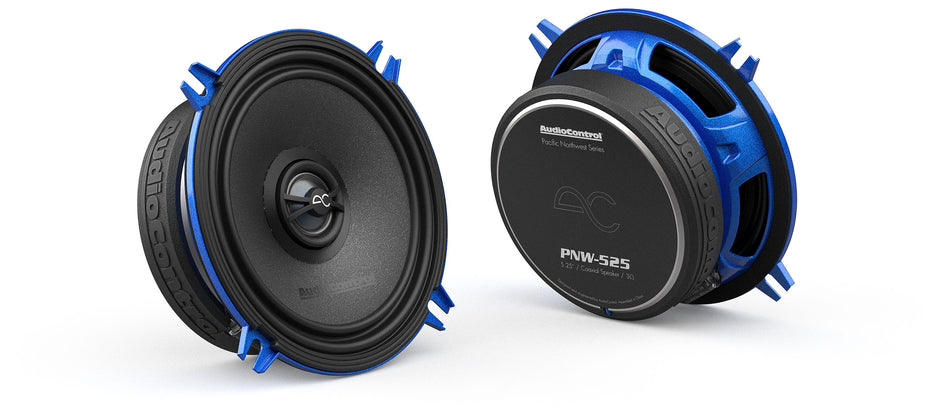 Pair of AudioControl PNW-525 5.25-inch coaxial car speakers