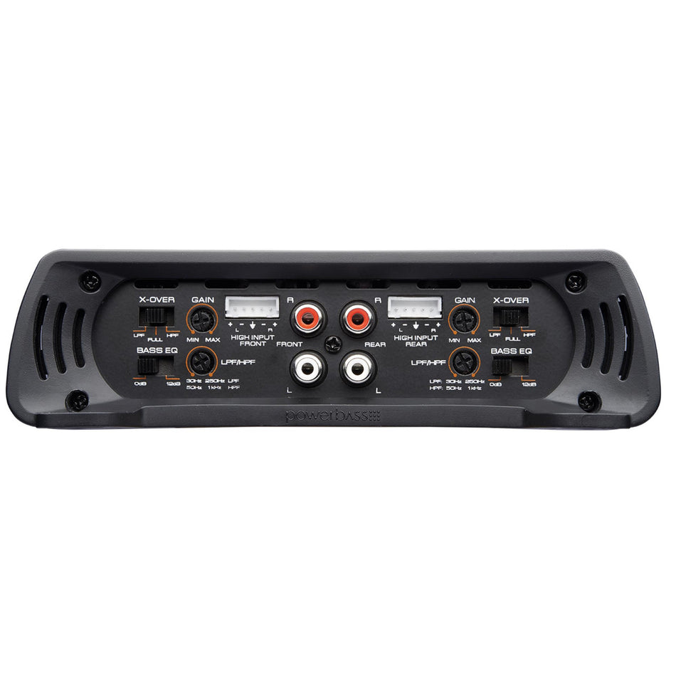 PowerBass ACS-4120 amplifier input and control panel