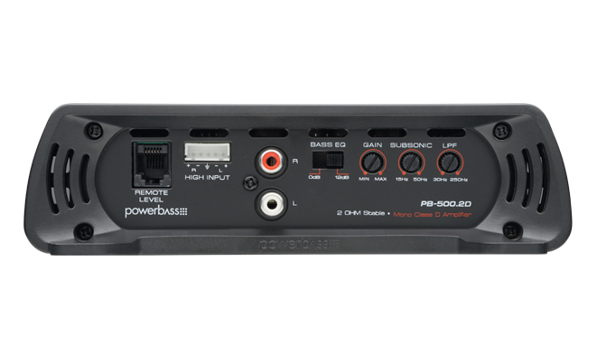 PowerBass PB-500.2D front view