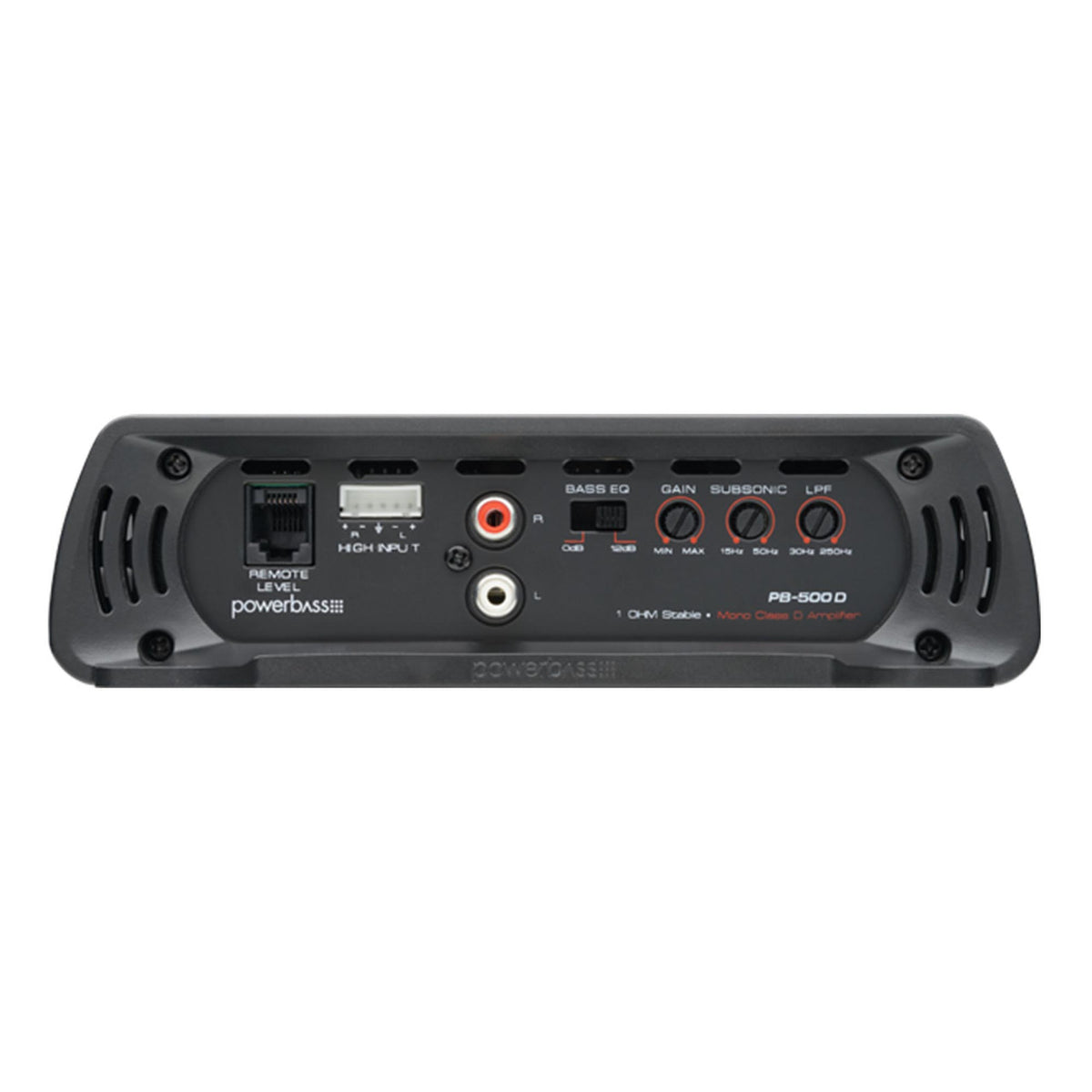 PowerBass PB-500D compact mono amplifier view 2