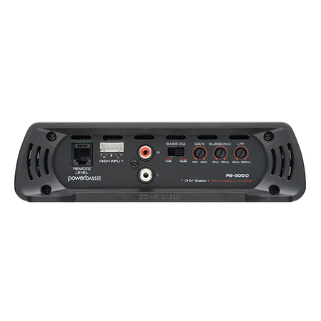 PowerBass PB-500D compact mono amplifier view 2