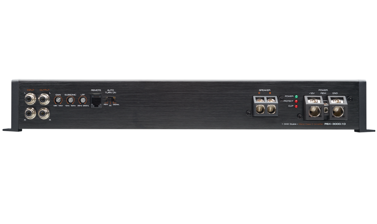 PowerBass PBX-3000.1D 3,000W Class D Mono Subwoofer Amplifier — view 4