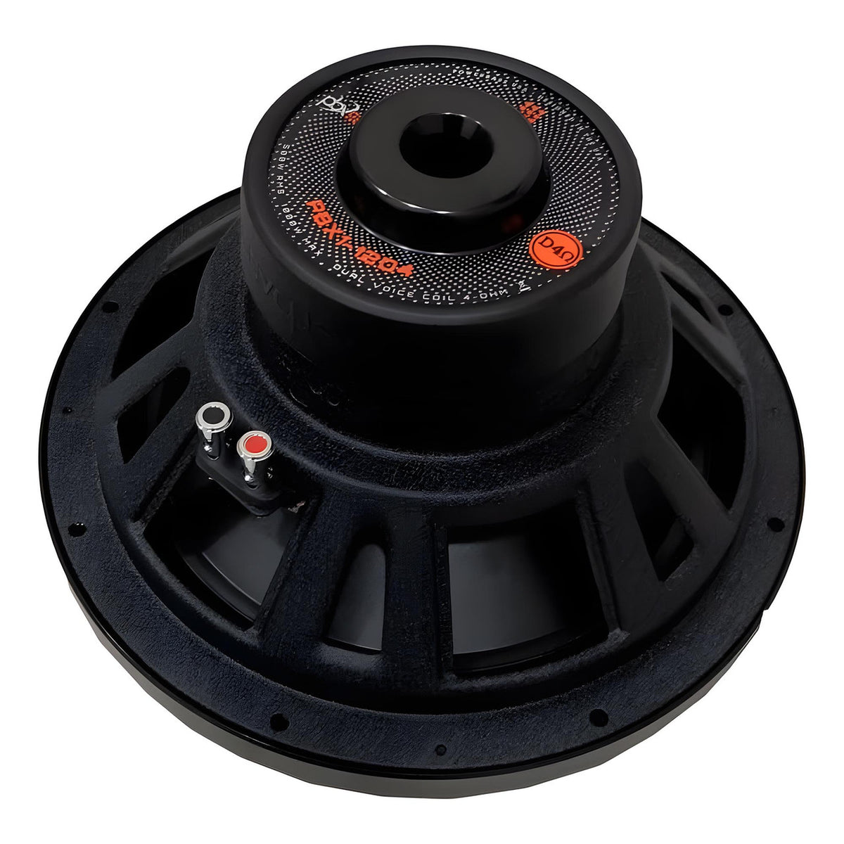 PowerBass PBX1-12D4 12-inch dual 4-ohm subwoofer view 3