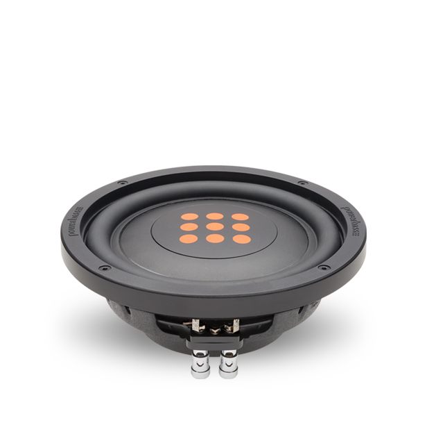 PowerBass PBX1S-8D2 8-inch slim dual 2-ohm subwoofer