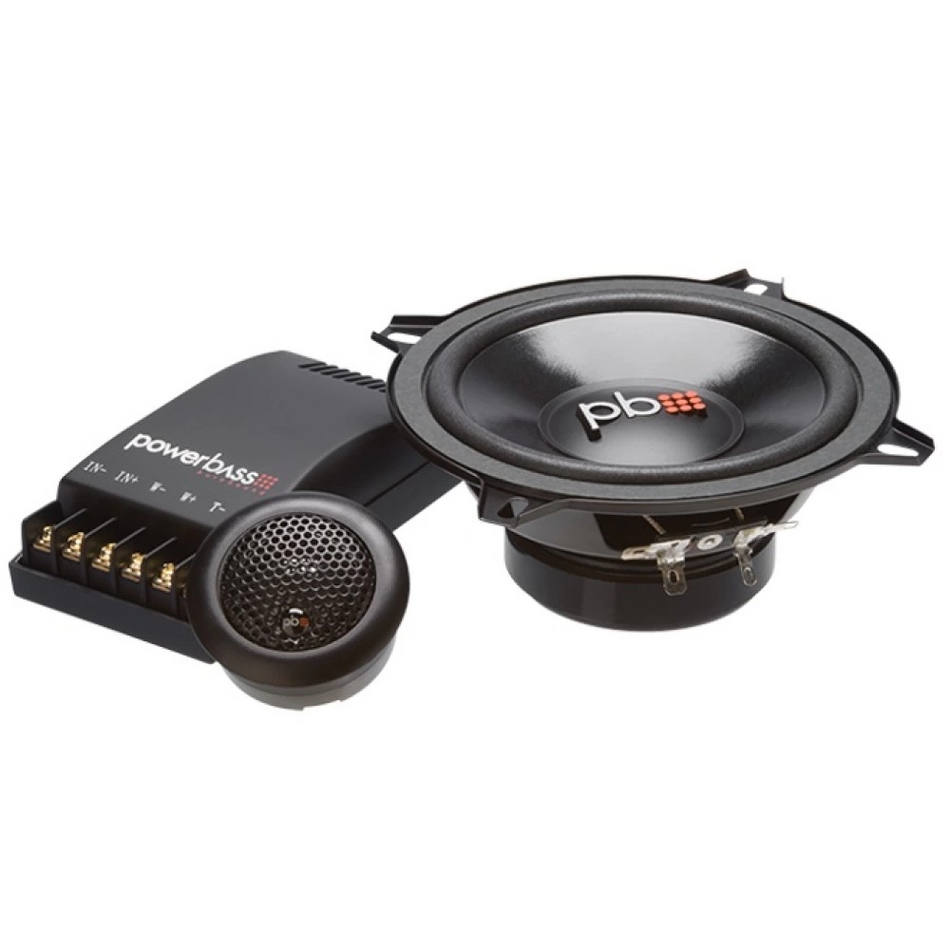 PowerBass S-50C complete 5.25-inch component speaker kit