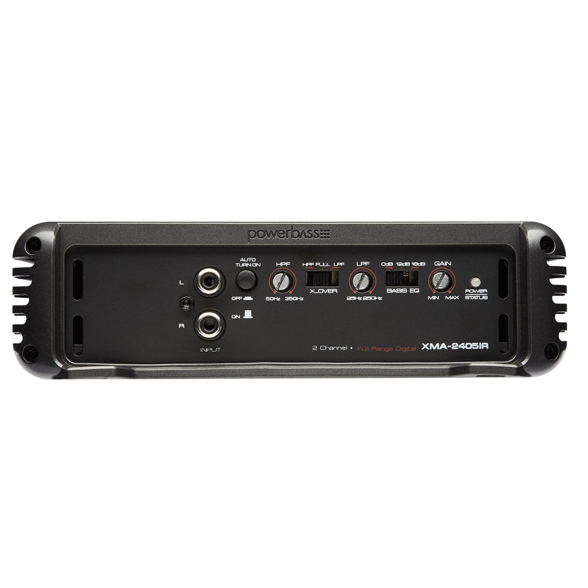 PowerBass XMA-2405IR two-channel compact amplifier view 2