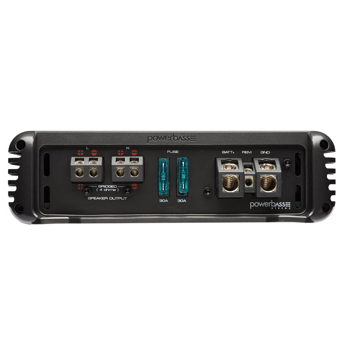 PowerBass XMA-2405IR two-channel compact amplifier view 3