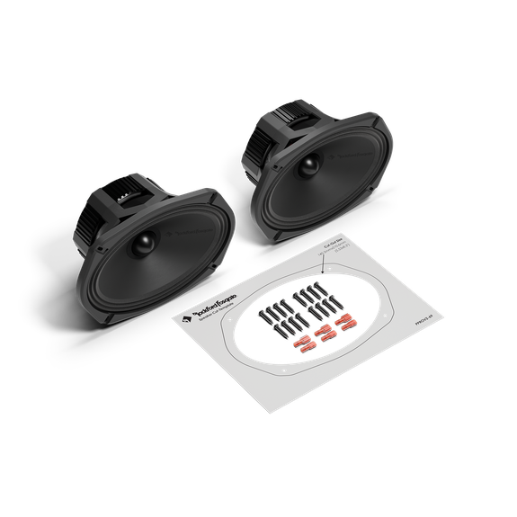 Rockford Fosgate PPROV2-69 complete speaker kit contents