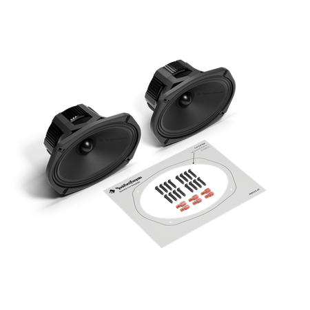 Rockford Fosgate PPROV2-69 complete speaker kit contents