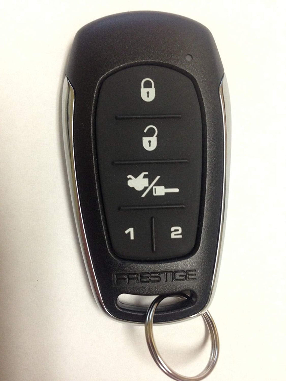 Prestige 145BP black and chrome remote transmitter