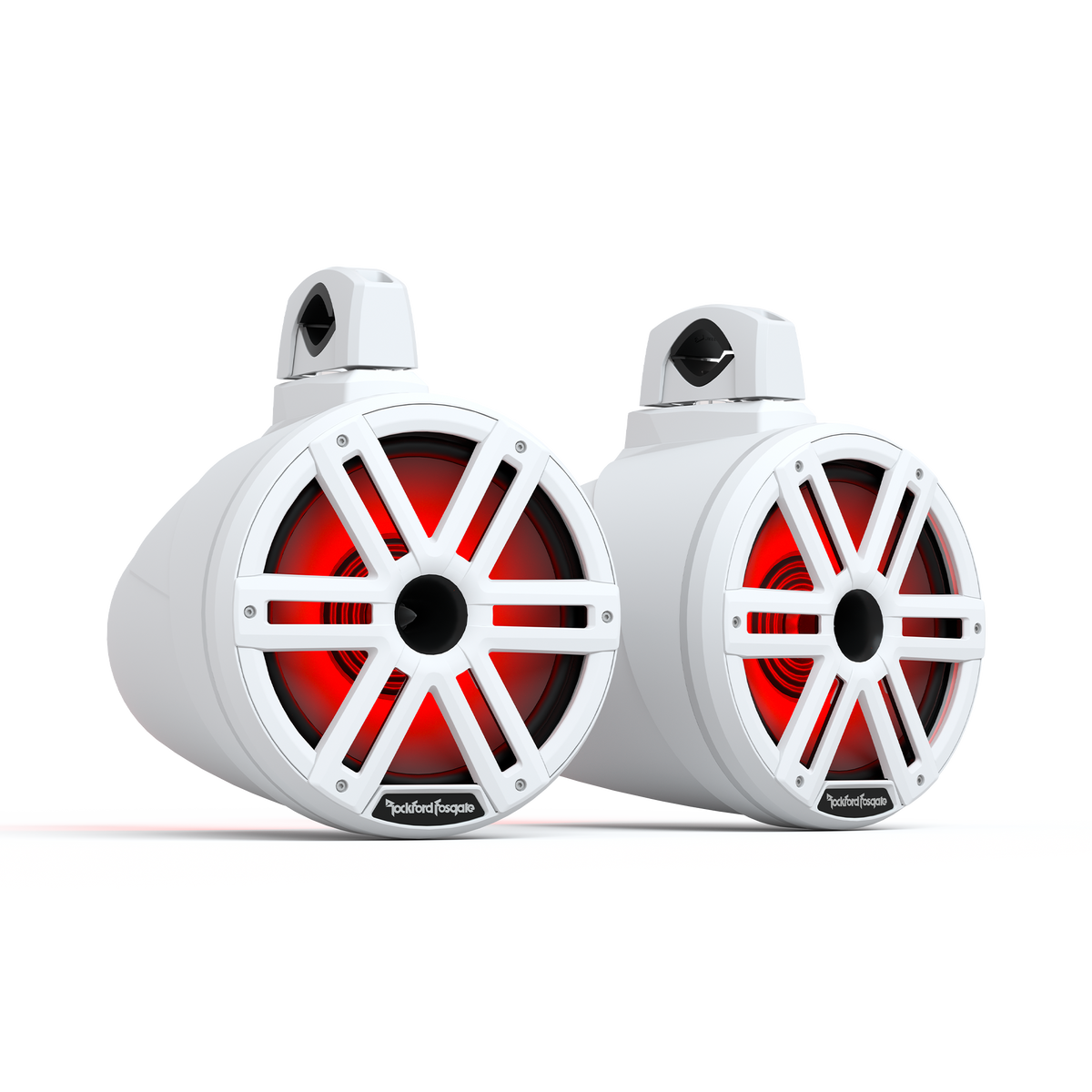 Rockford Fosgate M2WL-10H white 10 inch tower speakers pair