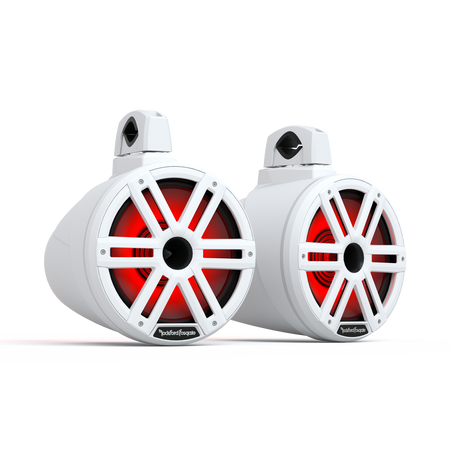 Rockford Fosgate M2WL-10H white 10 inch tower speakers pair