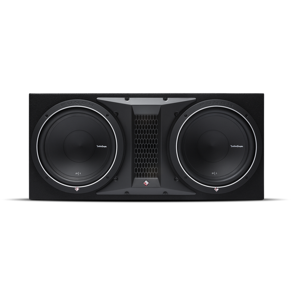 Rockford Fosgate P1-2X12 enclosure front view