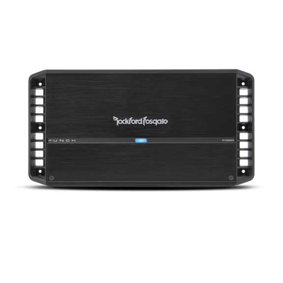 Rockford Fosgate P1000X5 amplifier front view