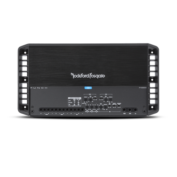 Rockford Fosgate P1000X5 amplifier back view