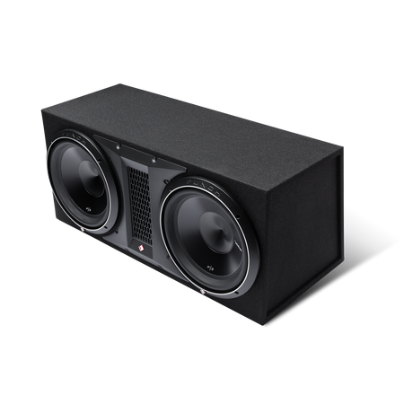 Rockford Fosgate P3-2X12 angled enclosure view