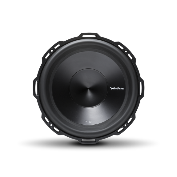 Rockford Fosgate P3D2-12 Punch 12-inch dual 2-ohm subwoofer front view