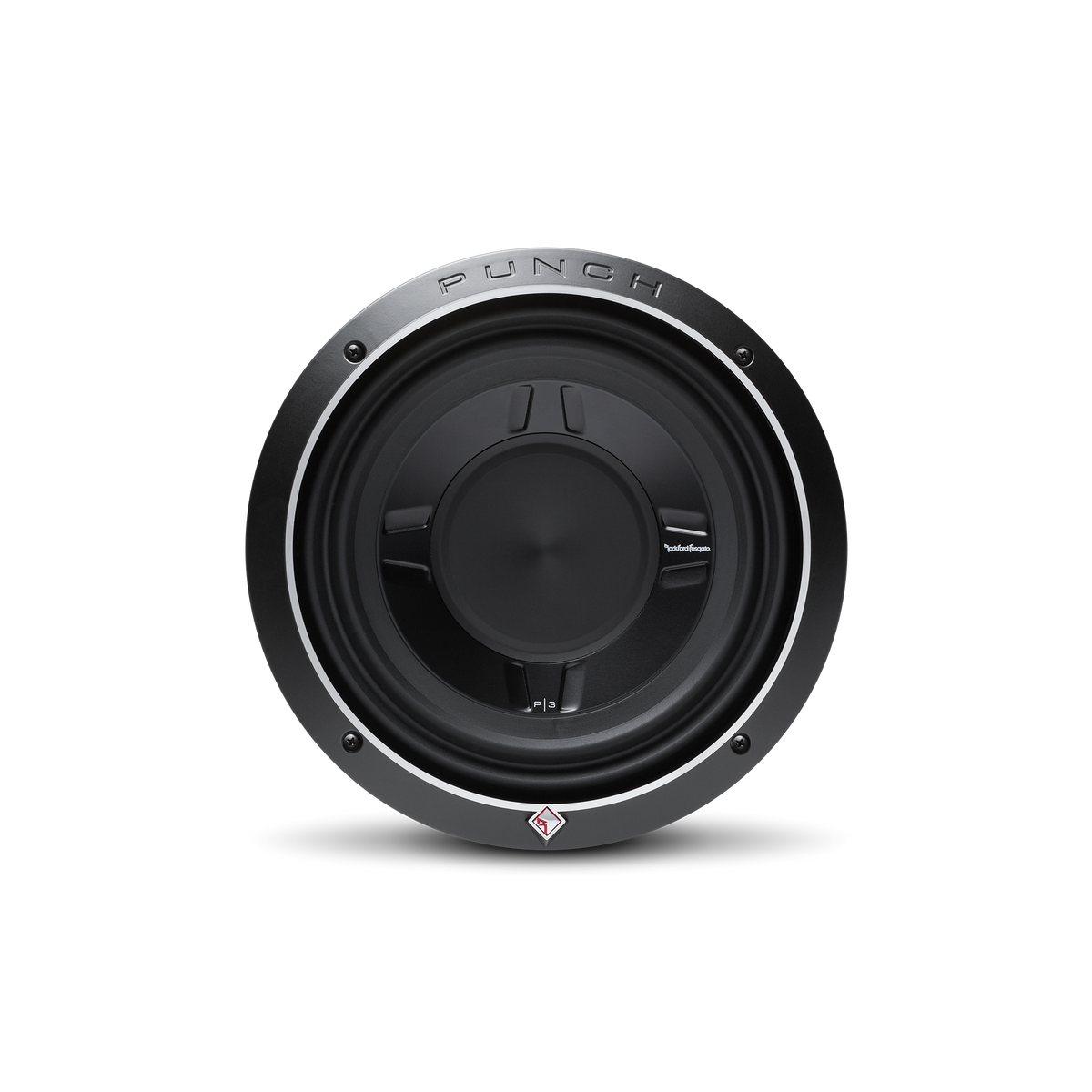 Rockford Fosgate P3SD4-10 front view with trim ring