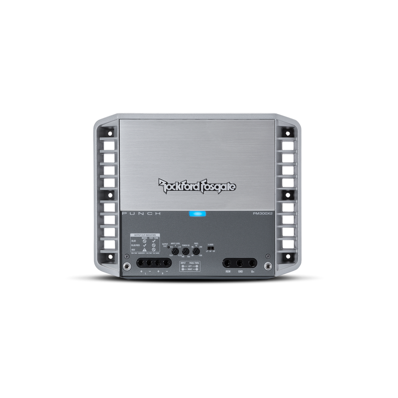 Rockford Fosgate PM300X2 marine amplifier alternate view
