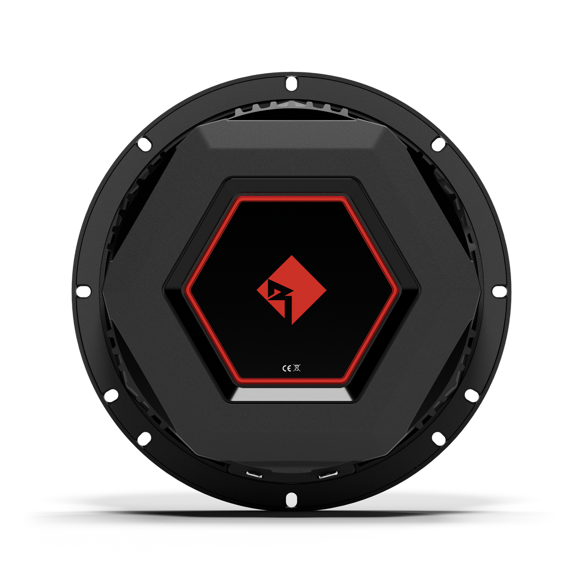 Rockford Fosgate PPROV2-65 midrange speaker rear view